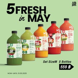 5 FRESH IN MAY โปรพิเศษ (Size M)