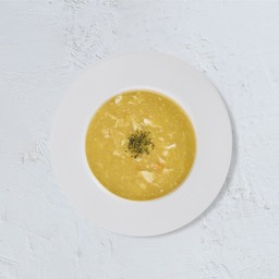 ซุปข้าวโพดและไข่ขาว