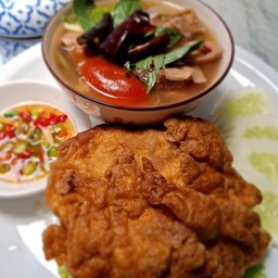 ข้าวต้มแซ่บหมูตุ๋น