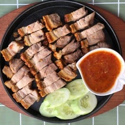 สวนฯ หมูกรอบ กระทะร้อน ถนนราชพฤกษ์