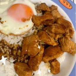 ข้าวราดหมูหวาน
