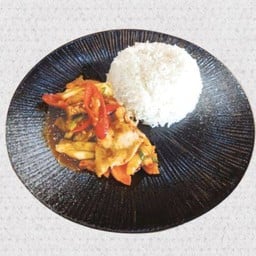 K58.ข้าวพริกเผาไก่