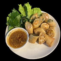 ปอเปี๊ยะทอดไส้หมูล้วน