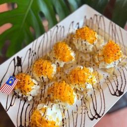 โรตีทิชชู่ วิป+ฝอยทอง+ช็อค