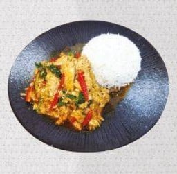 K44.ข้าวผัดผงกระหรี่ไก่