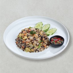 ข้าวผัดแฟคทอรี่กุ้ง