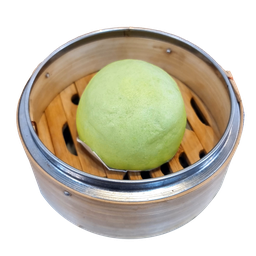 A18.ซาลาเปามัทฉะถั่วแดง ( 1ลูก )