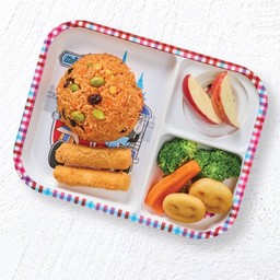 ข้าวผัดอเมริกันแซลมอนสติ๊กคุณหนู