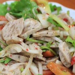 Spicy Vietnamese Sausage Salad