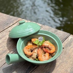 กุ้งอบวุ้นเส้น