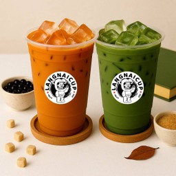 ชาเขียว+ชาเย็นเข้ม (ชาใต้)