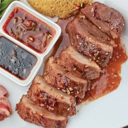 สเต๊กหมูสันใน