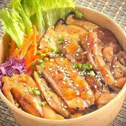 ข้าวหน้าไก่ซอสเทอริยากิ