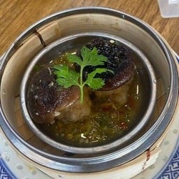 G5.กุ้งเห็ดหอมนึ่งมะนาว ( 2 ชิ้น )