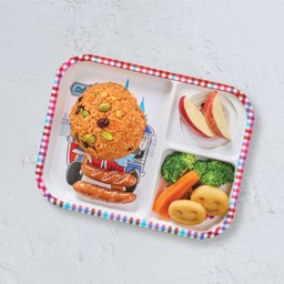 ข้าวผัดอเมริกันไส้กรอกคุณหนู