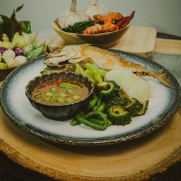 ชุดน้ำพริก  ผัก