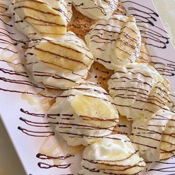 โรตีทิชชู่ วิป+กล้วย+ช็อค