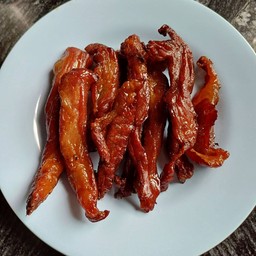 หมูแดดเดียวทอด