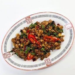 ข้าวราดผัดกะเพรา