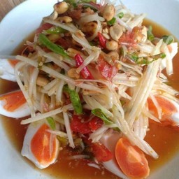 ตำไทยไข่เค็ม