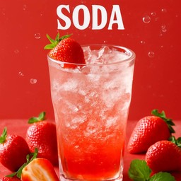น้ำสตอเบอรี่โซดา