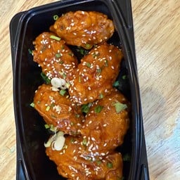 ไก่เกาหลี ซอสกระเทียม หอม หวาน ชุดกลาง