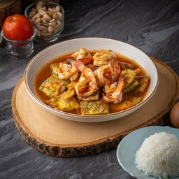 แกงส้มชะอมกุ้ง