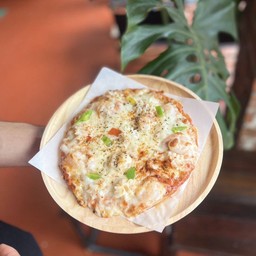 โรตีพิซซ่าหน้าซีฟู้ด