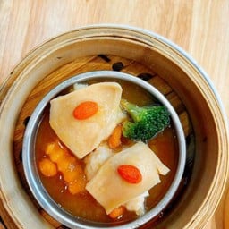 C13.เป่าฮื้อน้ำแดง ( 2 ชิ้น )