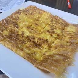 โรตีข้าวโพด+ชีส