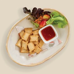 เต้าหู้ปลาแพลนต์เบสทอด