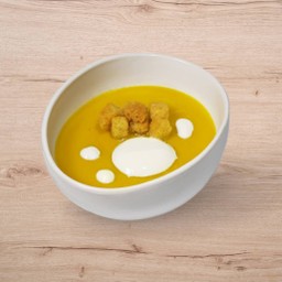 PUMPKIN & BUTTERNUT SQUASH SOUP