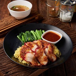 บะหมี่หมูแดงเสฉวน(แห้ง)