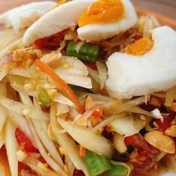 ตำไทยไข่เค็ม