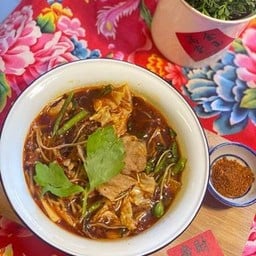 สุกี้หม่าล่า หมู(สันคอ) Stir-Fried Mala Pork 麻辣炒猪肉