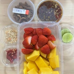 เน้นกะปิ | ตำกะปิผลไม้แซ่บๆ