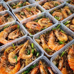 กุ้งอบวุ้นเส้น