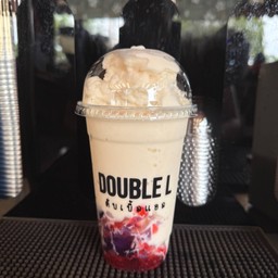 นมสดปั่น + ปีโป้