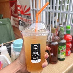 ชาสดน้ำผึ้งมะนาว