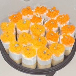 Mini cake ฝอยทอง