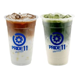 โปรโมชั่นแก้วที่1ลาเต้เย็นแก้วที่2ชาเขียวมัทฉะลาเต้ 150 บาท