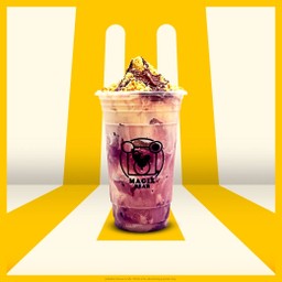 หมีปั่นบลูเบอร์รี่ชีสเค้ก (Bluberry Cheez Cake)