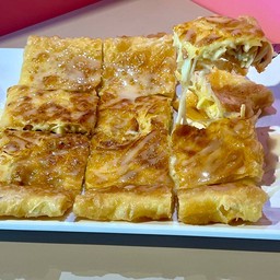 โรตีชีส + อัลมอนด์