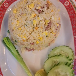 ข้าวผัดแหนม+ไข่ดาว
