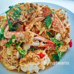 ปูม้าผัดผงกระหรี่