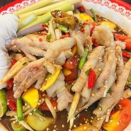 ตำตีนไก่