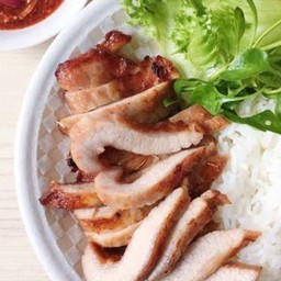 ข้าวคอหมูย่าง