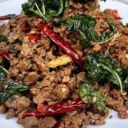 ผัดกะเพรา(กับข้าว)