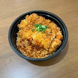 ข้าวผัดหมาล่าไก่กรอบ