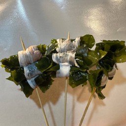 สามชั้นพันสาหร่ายวากาเมะ